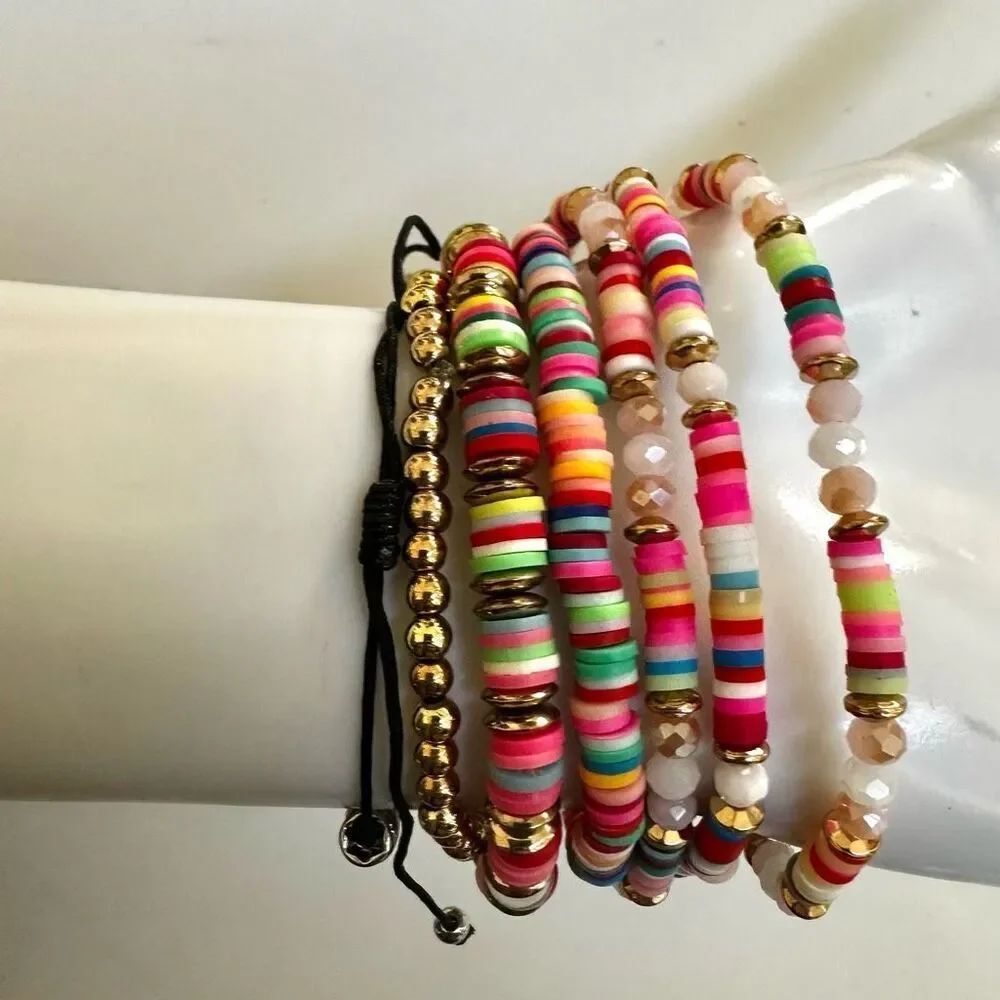 Colorful beaded bracelet bundle - Picture 7 of 7